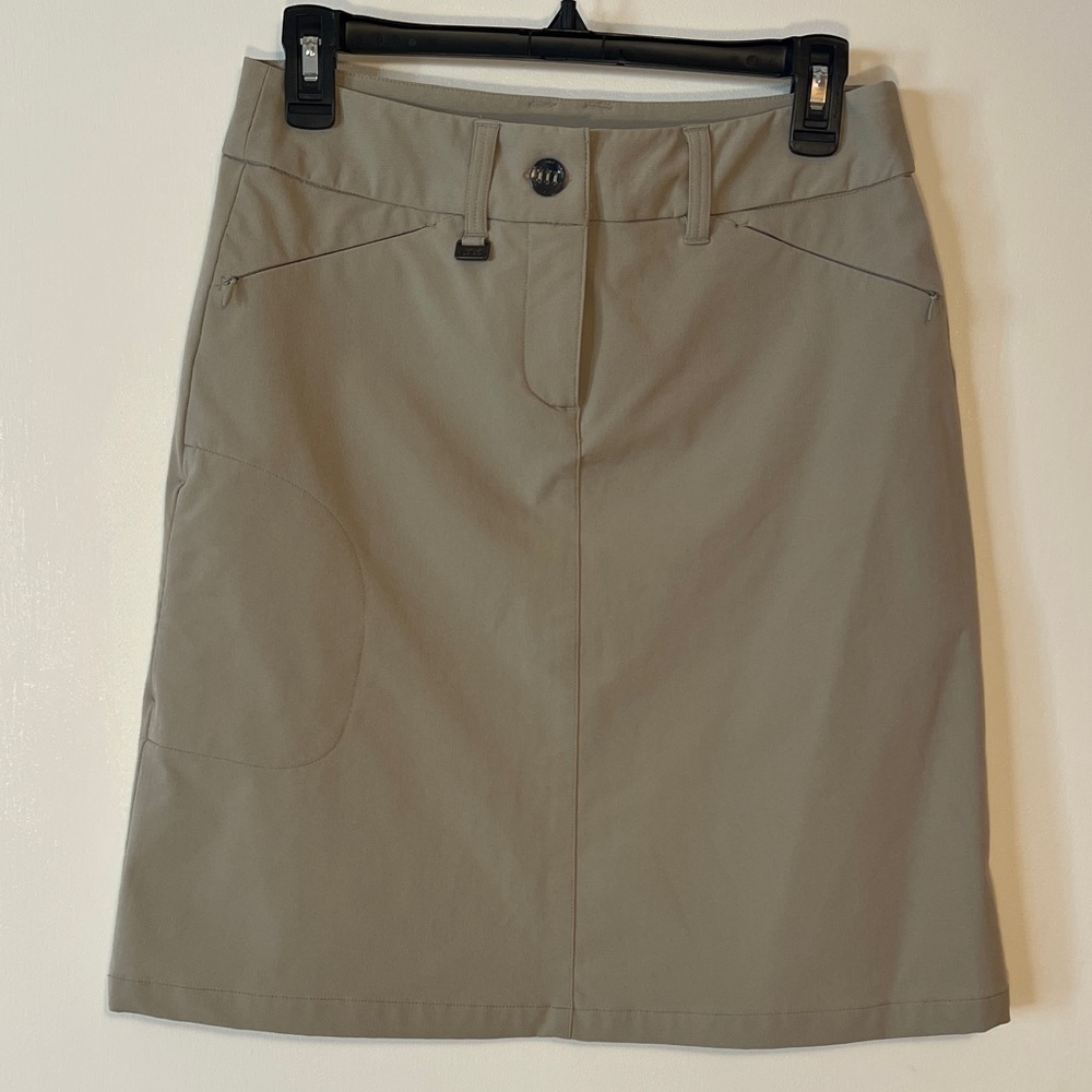 Lole Women's Pencil Skirt in Taupe